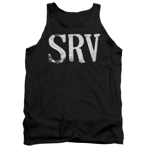 Stevie Ray Vaughan/srv-adult Tank-black