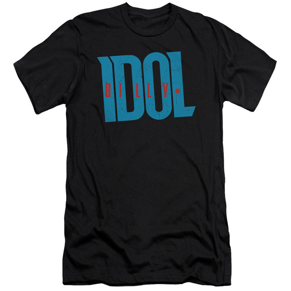 Billy Idol/logo-s/s Adult 30/1-black