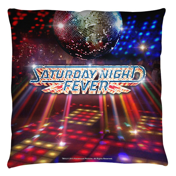 Saturday Night Fever/dance Floor - Throw Pillow
