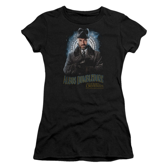 Fantastic Beasts 2/dumbledore-s/s Junior Sheer-black