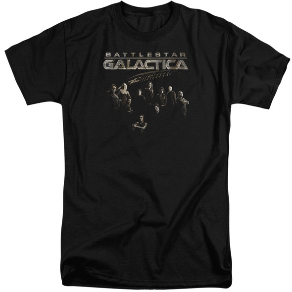 Battlestar Galactica/battle Cast-s/s Adult Tall 18/1-black