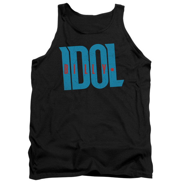 Billy Idol/logo-adult Tank-black