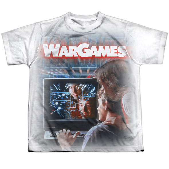 Wargames/poster-s/s Youth Poly Crew-white