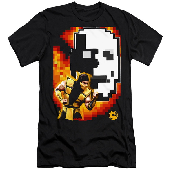 Mortal Kombat Klassic/scorpion-s/s Adult 30/1-black