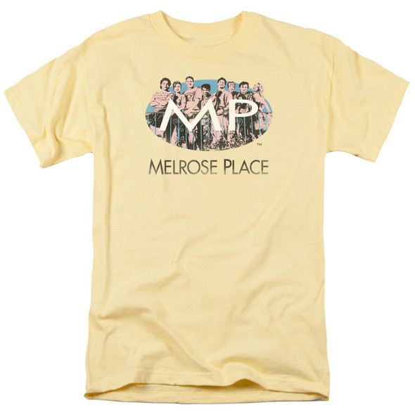 Melrose Place/meet At The Place - S/s Adult 18/1 - Banana