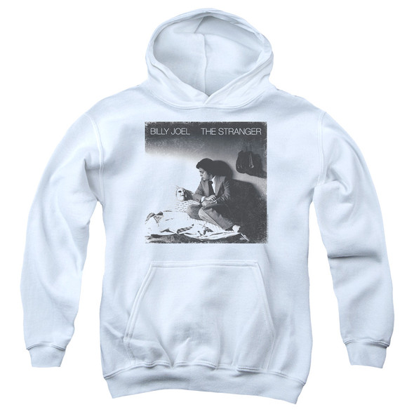 Billy Joel/the Stranger-youth Pull-over Hoodie-white