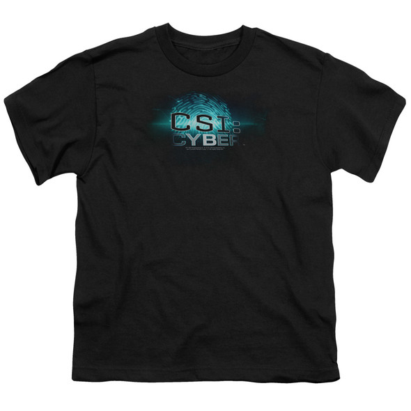 Csi: Cyber/thumb Print-s/s Youth 18/1-black