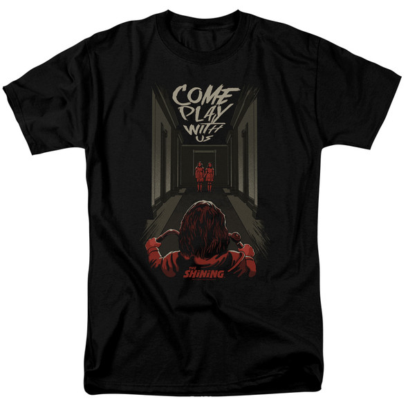 The Shining/come Play With Us-s/s Adult 18/1-black