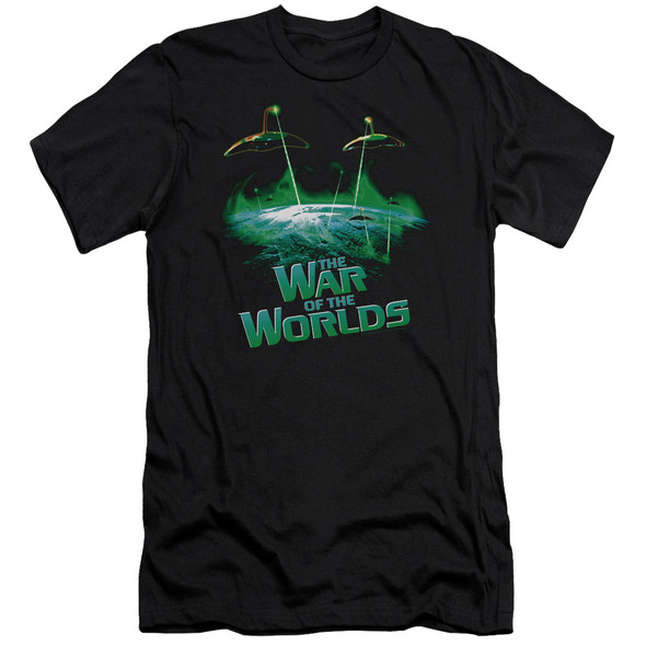 War Worlds/global Attack - S/s Adult 30/1 - Black