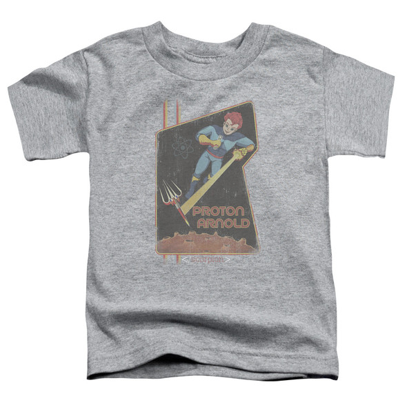 Scorpion/proton Arnold Poster-s/s Toddler Tee-athletic Heather