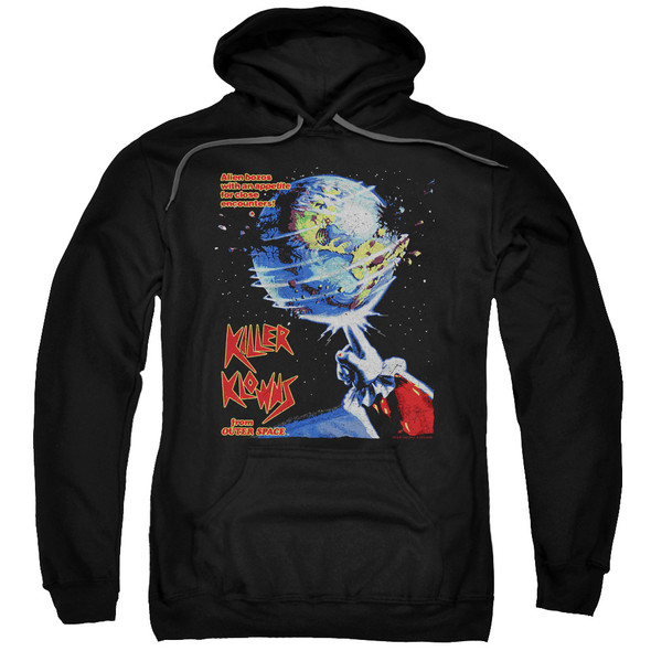 Killer Klowns From Outer Space/invaders-adult Pull-over Hoodie-black