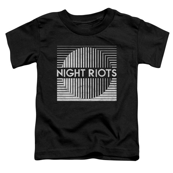 Night Riots/title-s/s Toddler Tee-black