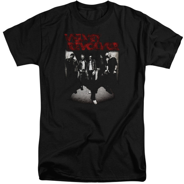 Velvet Revolver/grop Shot-s/s Adult Tall-black