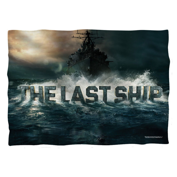 Last Ship/out To Sea-pillow Case-white