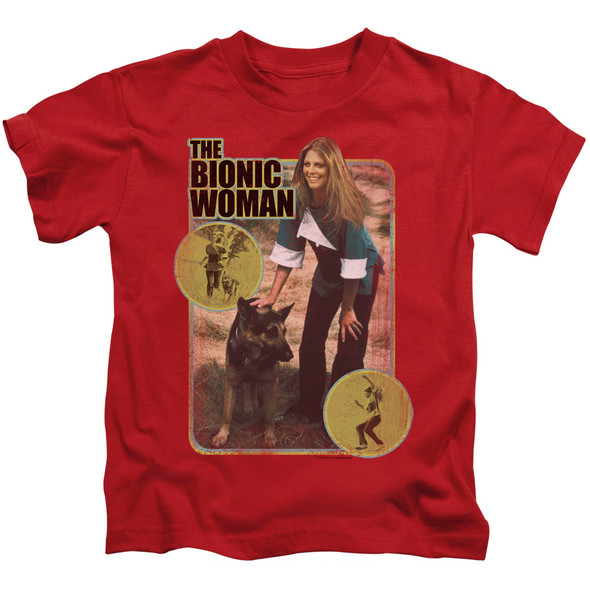 Bionic Woman/jamie And Max - S/s Juvenile 18/1 - Red