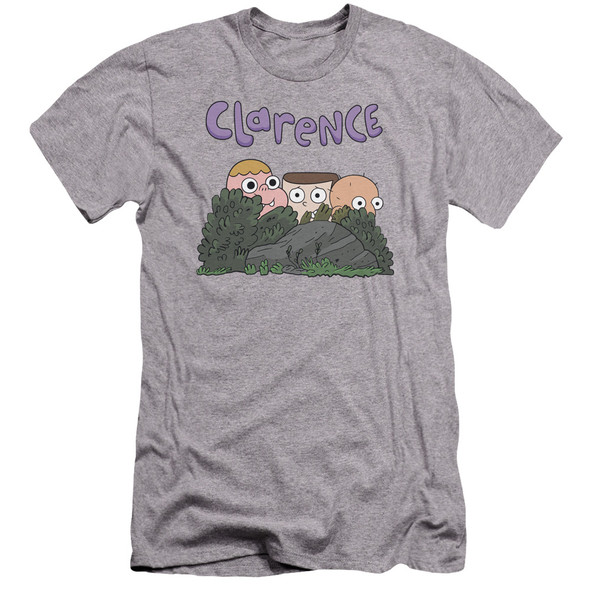 Clarence/gang-hbo S/s Adult 30/1-athletic Heather