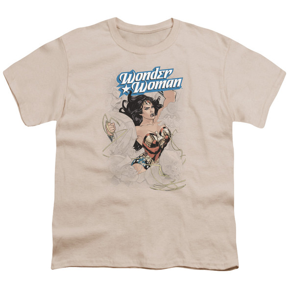 Dco Jla/ww #14 Cover - S/s Youth 18/1 - Cream