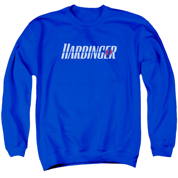 Harbinger/logo - Adult Crewneck Sweatshirt - Royal Blue