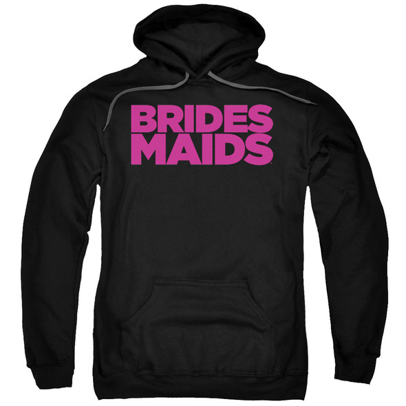 Bridesmaids/logo-adult Pull-over Hoodie-black
