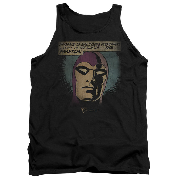 Phantom/evildoers Beware-adult Tank-black