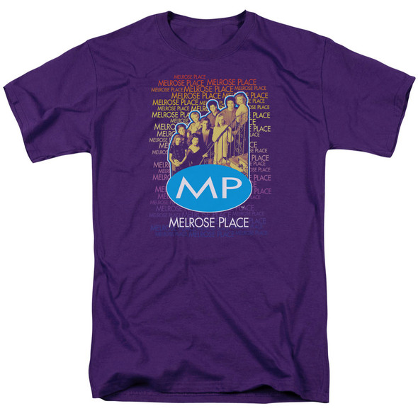 Melrose Place/melrose Place-s/s Adult 18/1-purple