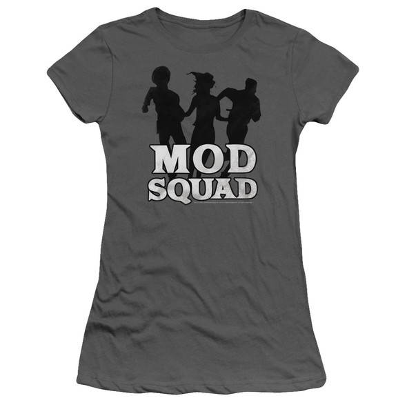 Mod Squad/mod Squad Run Simple - S/s Junior Sheer - Charcoal