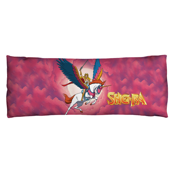 She Ra/clouds - Microfiber Body Pillow