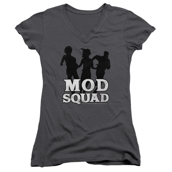 Mod Squad/mod Squad Run Simple - Junior V-neck - Charcoal