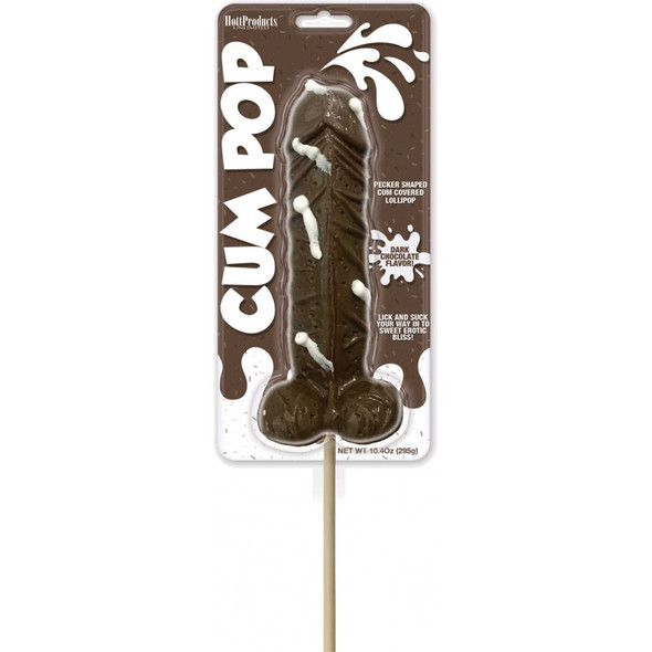 Cum Cock Pops Dark Chocolate 6pc Display - EOPHP3234-D