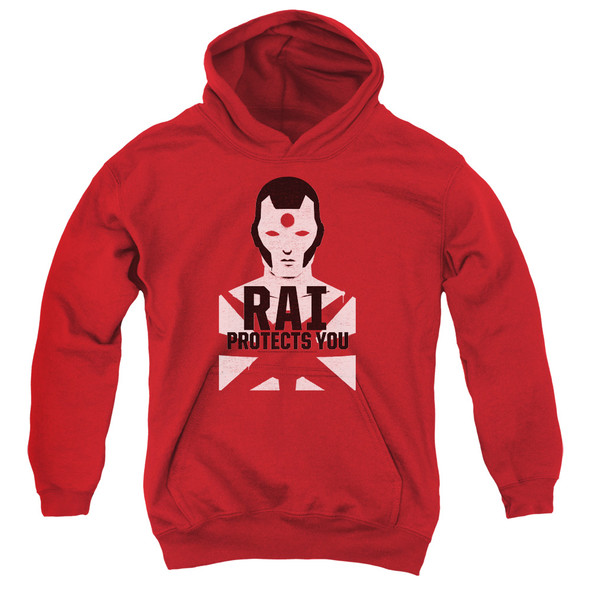 Rai/protector-youth Pull-over Hoodie-red