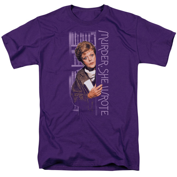 Murder She Wrote/around The Corner - S/s Adult 18/1 - Purple