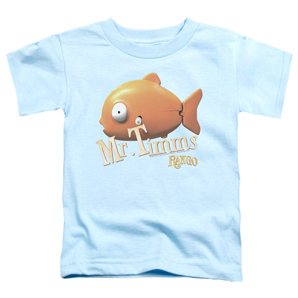 Rango/ Mr Timms - S/s Toddler Tee - Light Blue