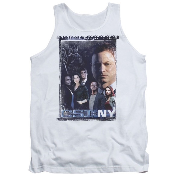 Csi Ny/watchful Eye - Adult Tank - White