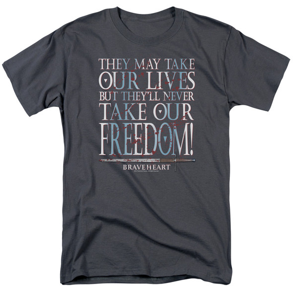 Braveheart/freedom-s/s Adult 18/1-charcoal