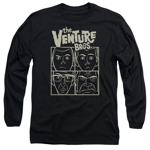 The Venture Bros/venture-l/s Adult 18/1-black