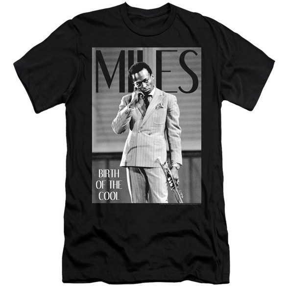 Miles Davis/simply Cool-s/s Adult 30/1-black