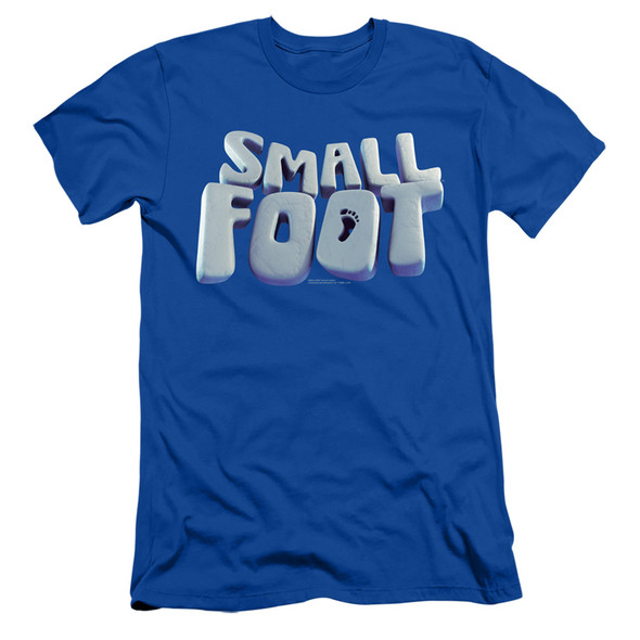 Smallfoot/smallfoot Logo-s/s Adult 30/1-royal Blue