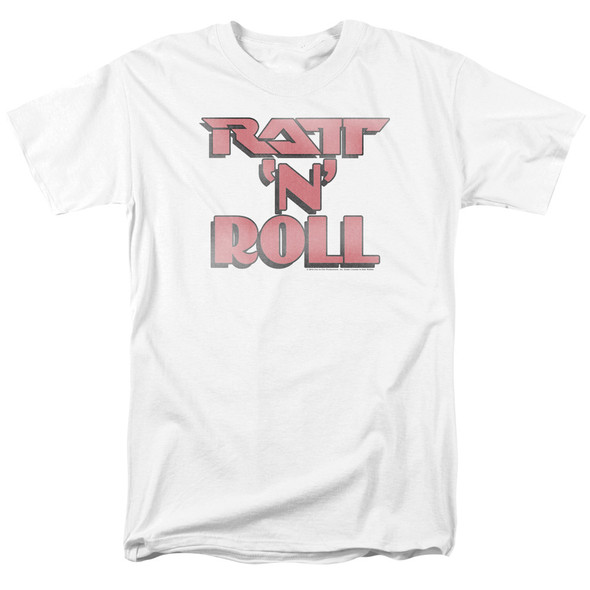 Ratt/ratt N Roll-s/s Adult 18/1-white