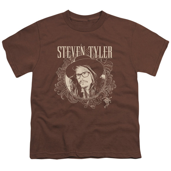 Steven Tyler/flourish Circle-s/s Youth 18/1-coffee