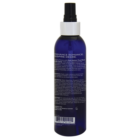 Pure Instinct Body Spray True Blue 6 Oz - EOPJEL4701-06