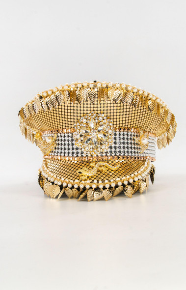 MIXED GOLDEN CHAIN FISHERMAN HAT-GOLD