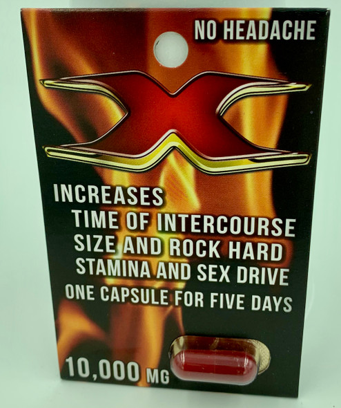 X Sexual Male Enhancement 10,000 Mg