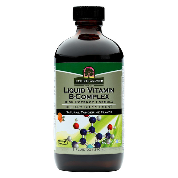 Nature's Answer - Liquid Vitamin B-complex - 8 Fl Oz