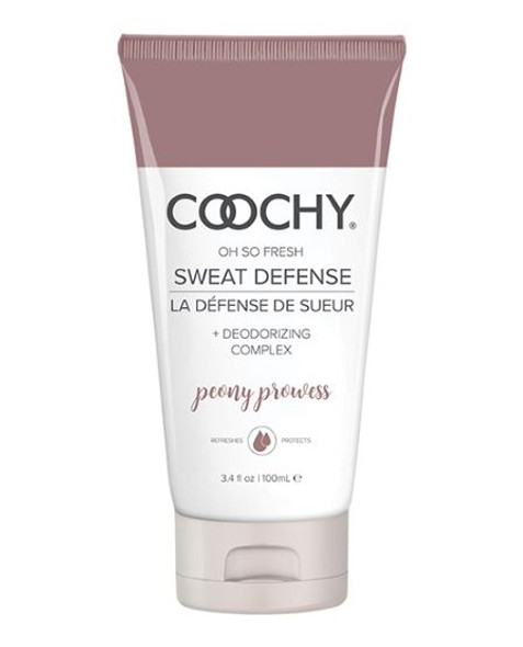 Coochy Sweat Defense Lotion Peony Prowess 3.4 Fl Oz