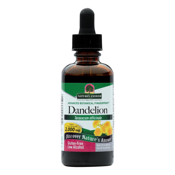 Nature's Answer - Dandelion Root - 2 Fl Oz