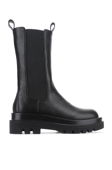 VEGAS SPEND SOME TIME MID-CALF BOOTS-BLACK