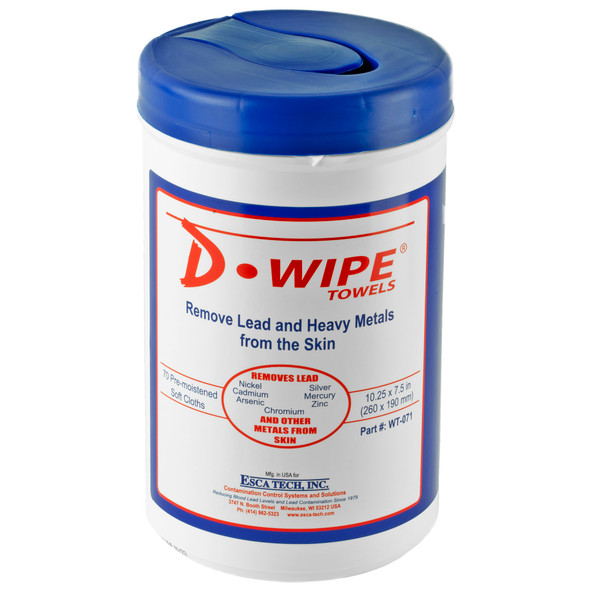 D-wipe Towels 2-325 Ct Tubs - RPLDLEADWT-325-22