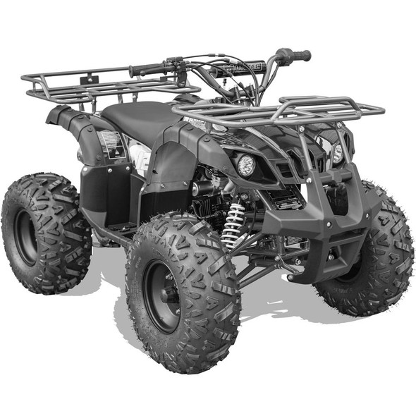 Mototec Bull 125cc 4-stroke Kids Gas Atv Black