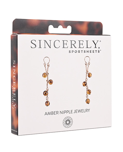 Sincerely Amber Nipple Jewelry - EOPSS521-04