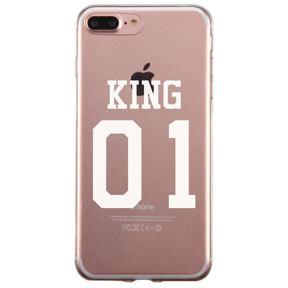 King 01 Queen 01 Couple Matching Phone Cases Important Perfect Gift